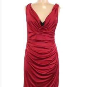 BCBGMAXAZRIA red dress new medium